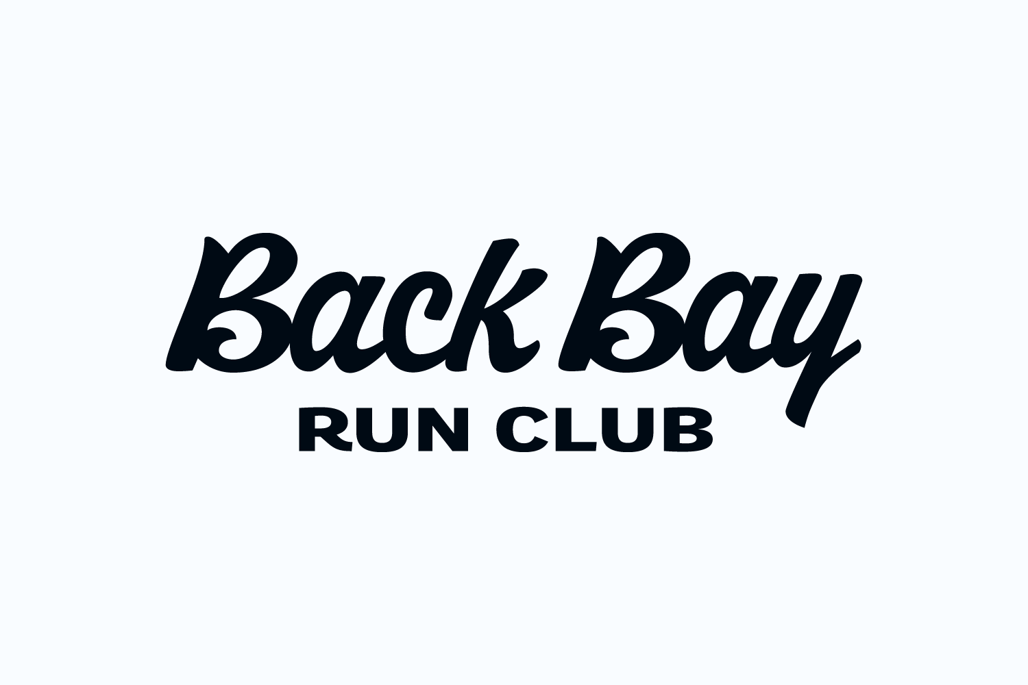 Back Bay Run Club wordmark