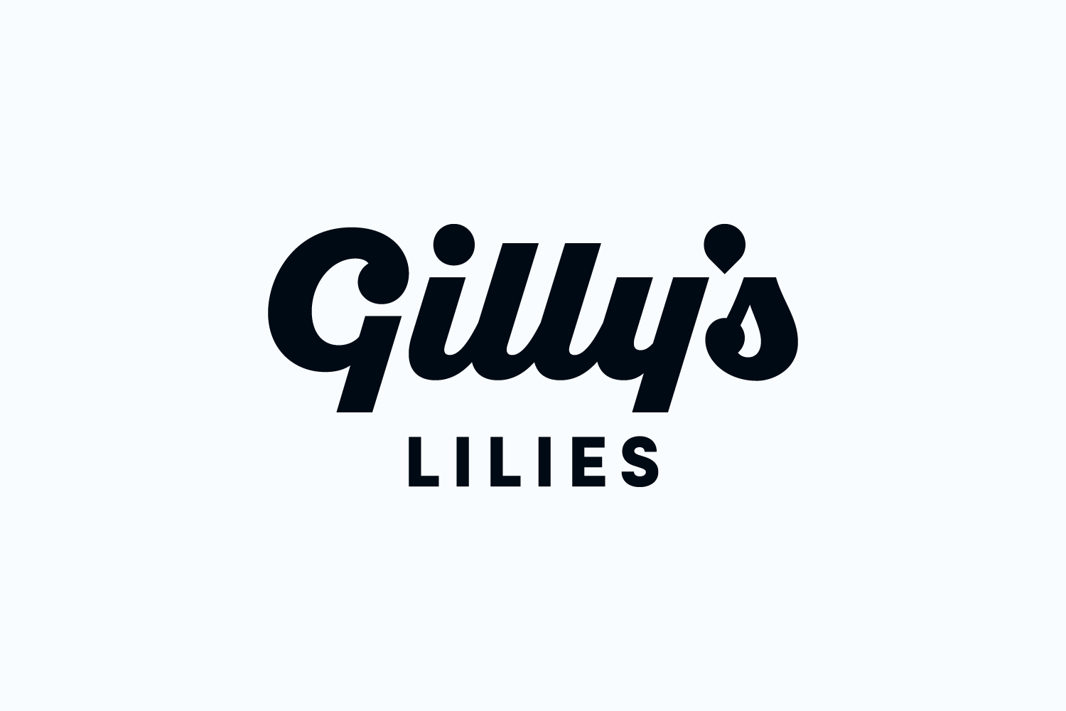 Gilly's Lilies wordmark