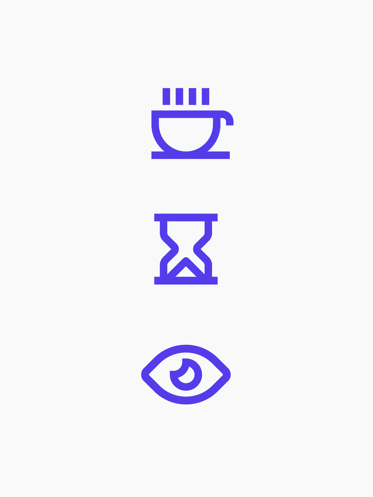 Purple icons for Lightning Talks